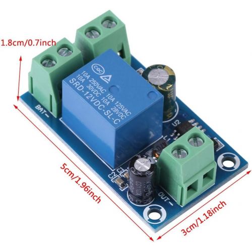  Leinggg Leistungsregler - DC 12V 24V 36V 48V 10A Spannungsversorgung Batterieregler Notautomatikschaltermodul