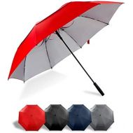 Lejorain 68 inch Large Windproof Golf Umbrella- Auto Open Oversize Umbrella Sun Protection for Men Women