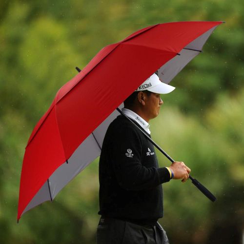  Lejorain 68 inch Large Windproof Golf Umbrella- Auto Open Oversize Umbrella Sun Protection for Men Women