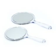 Lek Beauty House Table or Hand Vanity Mirror male up Set of 2 Mirror Large and Small