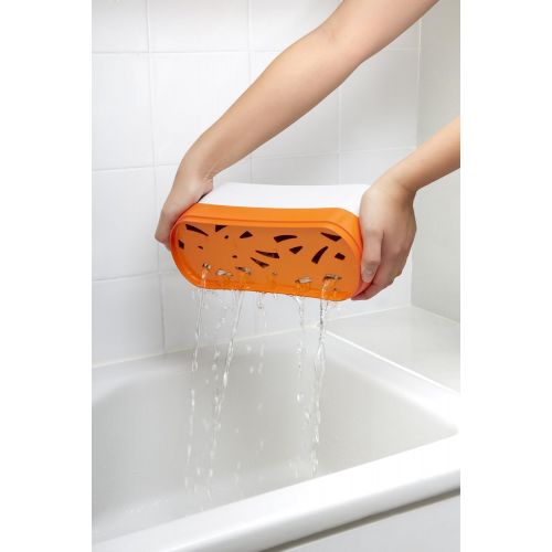  Lekue 0200702N07M017 Pasta Cooker 100 % Platin-Silikon und PBT Kunststoff orange