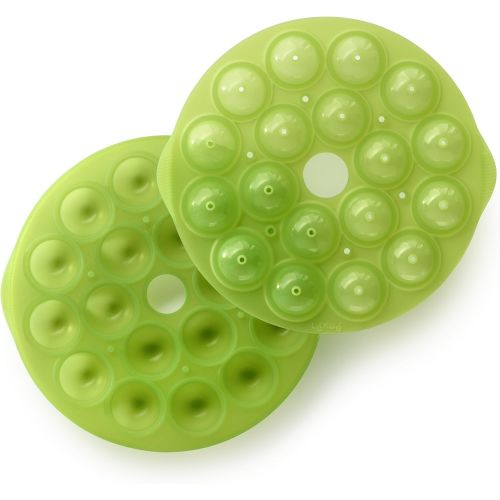  [아마존베스트]Lekue 18-Cavity Pop Cake Mold, Model # , Green