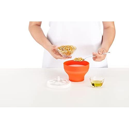  [아마존베스트]Lekue 0202227S01 Mini Popcorn Microwave Silicone