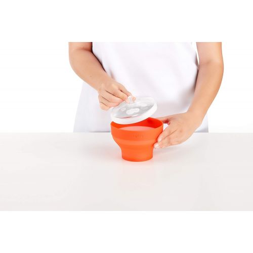  [아마존베스트]Lekue 0202227S01 Mini Popcorn Microwave Silicone