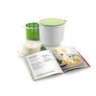 Lekue Cheese Maker Kit with Recipe Book, White