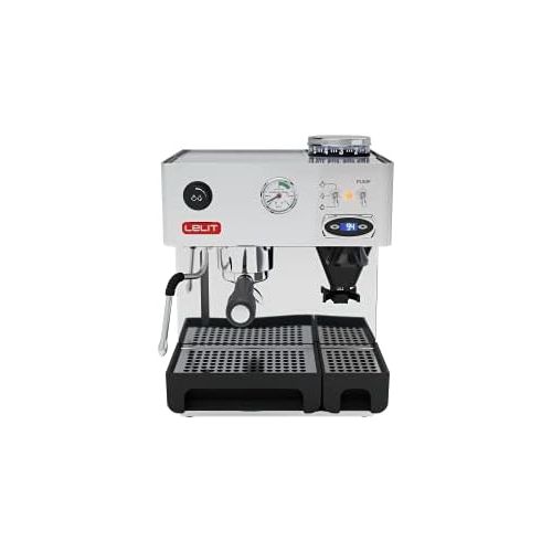  Marke: Lelit Lelit Anita PL042TEMD semi-professionelle Kaffeemaschine mit integrierter Kaffeemuehle, ideal fuer Espresso-Bezug, Cappuccino und Kaffee-Pads - Edelstahl-Gehause  Doppeltes PID-Temp