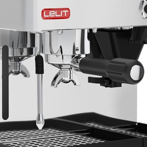  Marke: Lelit Lelit Anita PL042TEMD semi-professionelle Kaffeemaschine mit integrierter Kaffeemuehle, ideal fuer Espresso-Bezug, Cappuccino und Kaffee-Pads - Edelstahl-Gehause  Doppeltes PID-Temp