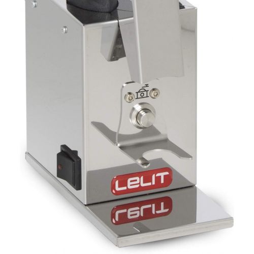  Lelit PL043 MMI Fred PL043MMI Kaffeemuehle-Edelstahl-Gehause-Mikro-regulierung des Mahlens, Stainless Steel