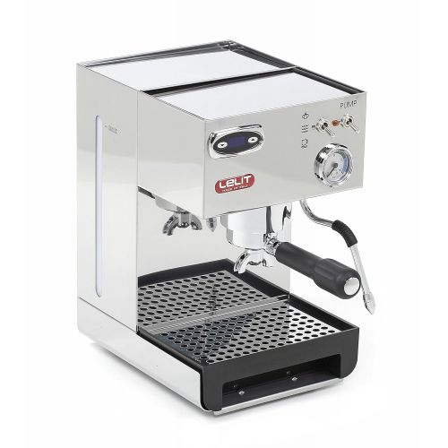  Lelit Anna PL41TEM semi-professionelle Kaffeemaschine fuer Espresso-Bezug, Cappuccino Pads-Kaffee-Temperaturregelung ueber PID-Steuerung-Edelstahl-Gehause, Stainless Steel, 2 liters,