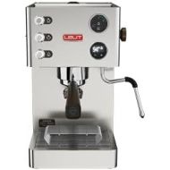 Lelit Grace PL81T semi-professionelle Kaffeemaschine fuer Espresso-Bezug, Cappuccino und Kaffee-Pads-Gebuerstetes Edelstahl-Gehause-LCD Display und LCC elektronisches Kontrollsystem,