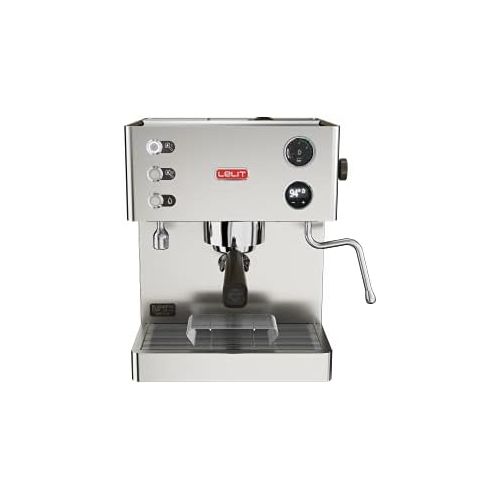  [아마존베스트]Lelit Elizabeth Semi Professional Coffee Machine with Dual Boiler and Pre-Infusion - Ideal for Espresso Cover, Cappuccino - Graphic LCD Display and LCC Electronic Management System