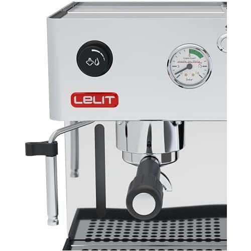  [아마존베스트]lelit PL042EMM Espresso and Cappucino Machine, 3.5 Litre, 1200 Watt