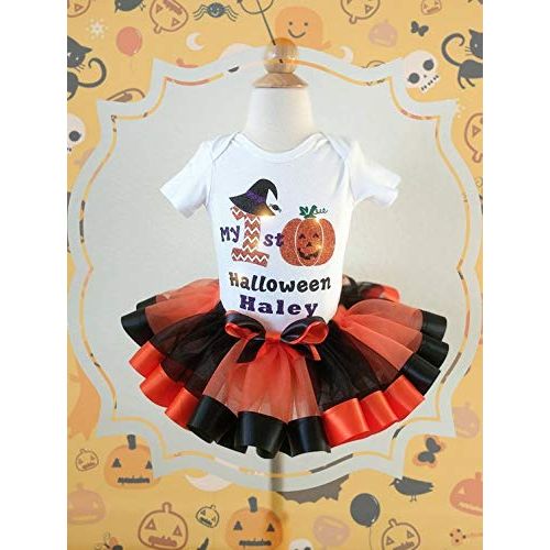  Lelys Bows and More My First Halloween Baby Girl Outfit