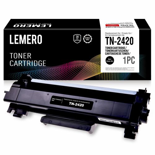  [아마존 핫딜]  [아마존핫딜]Lemero LEMERO Toner | MIT CHIP | Kompatibel fuer Brother TN-2420 TN2420 TN-2410 TN2410 fuer HL-L2310D HL-L2350DN HL-L2370DN HL-L2375DW MFC-L2710DN MFC-L2710DW MFC-L2730DW MFC-L2750DW DCP-L2