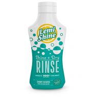 Lemi Shine - Shine + Dry Natural Dishwasher Rinse Aid Hard Water Stain Remover 8.45 oz - 6 Pack Bundle