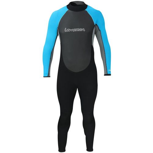  Lemorecn Mens Wetsuits Jumpsuit Neoprene 32mm Full Body Diving Suit