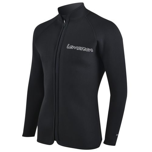  Lemorecn Adult’s 3mm Wetsuits Jacket Long Sleeve Neoprene Wetsuits Top