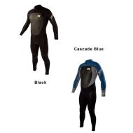 Lemorecn Body Glove Mens 3/2mm Fusion Back Zip Full Body Wetsuit, X-Large