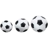 [아마존 핫딜] [아마존핫딜]Lena 62161 - Soft - Sportballe 3er Set Motiv Fussball, schwarz / weiss, Groesse Softballe 7 cm, 9 cm und 14 cm, im Netz, Spielballe fuer Kinder ab 1 Jahr, weiche Schaumstoffballe zum Sp