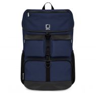 Lencca LENLEA224 Logan Adaptable SLR/DSLR Camera & Accessories Rucksack Backpack Bag (Navy Blue)