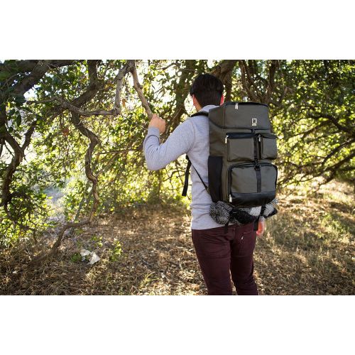  Lencca LENLEA224 Logan Adaptable SLR/DSLR Camera & Accessories Rucksack Backpack Bag (Navy Blue)