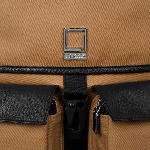  Lencca LENLEA221 Logan Adaptable SLR/DSLR Camera & Accessories Rucksack Backpack Bag (Sandstorm Brown)