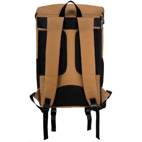  Lencca LENLEA221 Logan Adaptable SLR/DSLR Camera & Accessories Rucksack Backpack Bag (Sandstorm Brown)