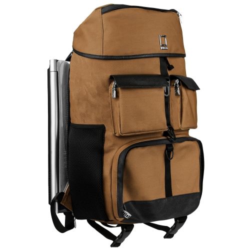  Lencca LENLEA221 Logan Adaptable SLR/DSLR Camera & Accessories Rucksack Backpack Bag (Sandstorm Brown)