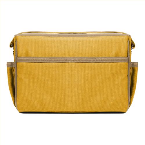  Lencca Beige Yellow Canvas Camera Carryall Shoulder Bag Suitable for Nikon D3500 D5600 D850 D7500 D780 D750