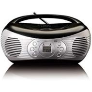 [아마존베스트]Lenco SCD-12 Stereo FM Radio with CD Player Black