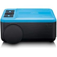 [아마존베스트]-Service-Informationen Lenco LPJ-500 - Bluetooth Projector - Mini Projector - DVD Player - 2800 Lumen - 30,000 Hours Life - Full HD - Bluetooth 5.0 - 2 x HDMI - USB - SD Port - AV in - VGA - Blue