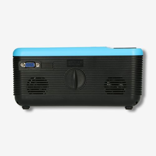  [아마존베스트]-Service-Informationen Lenco LPJ-500 - Bluetooth Projector - Mini Projector - DVD Player - 2800 Lumen - 30,000 Hours Life - Full HD - Bluetooth 5.0 - 2 x HDMI - USB - SD Port - AV in - VGA - Blue