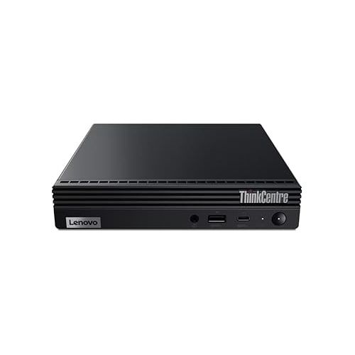 레노버 Lenovo ThinkCentre Business Mini Desktop, Intel Core Processor(Up to 4.3Ghz), 16GB RAM, 256GB SSD, Display Port, HDMI, USB Type-C, RJ-45, Wi-Fi 6, Windows 11 Pro, Black