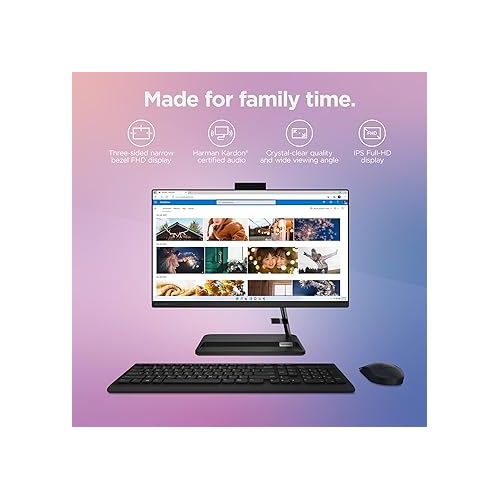 레노버 Lenovo IdeaCentre AIO 3i - (2023) - All in One Desktop - PC Computer - Mouse & Keyboard Included - 21.5