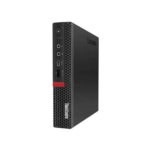 레노버 Lenovo ThinkCentre M720q Tiny Desktop Intel i5-8500T up to 3.50GHz 16GB DDR4 256GB NVMe SSD Built-in AX210 Wi-Fi 6E BT Dual Monitor Support Wireless Keyboard and Mouse Win11 Pro (Renewed)