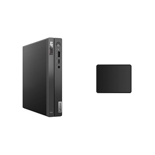 레노버 Lenovo ThinkCentre Neo 50q Gen 4 Tiny Desktop | Intel Core i5-13420H Processor | Intel UHD Graphics | 8GB RAM | 256GB SSD | Windows 11 Pro | Bundle with Mouse Pad
