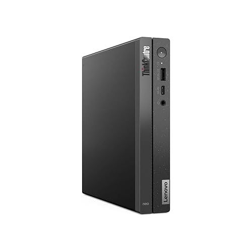 레노버 Lenovo ThinkCentre Neo 50q Gen 4 Tiny Desktop | Intel Core i5-13420H Processor | Intel UHD Graphics | 8GB RAM | 256GB SSD | Windows 11 Pro | Bundle with Mouse Pad