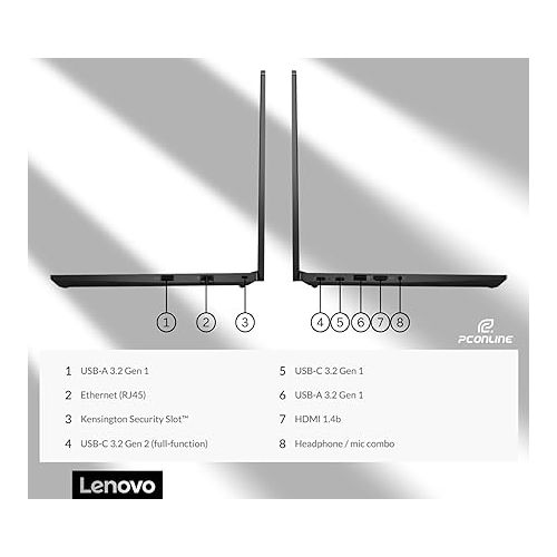 레노버 Lenovo ThinkPad E14 Gen 5 Business Laptop, 14