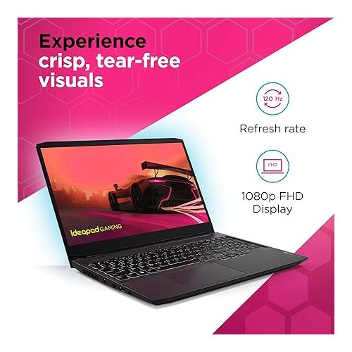 레노버 Lenovo IdeaPad Gaming 3 15 Laptop, 15.6