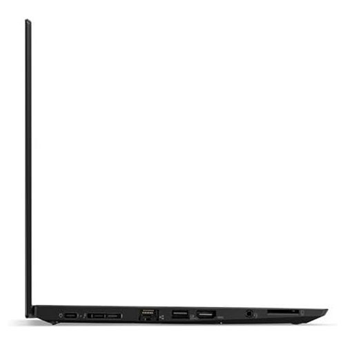 레노버 LENOVO ThinkPad T480s Laptop, 14 IPS FHD (1920x1080) Matte Display, Intel Core i7-8650U 4.20 GHz, 24GB RAM, 512GB SSD, Fingerprint Reader, Supported Windows 10 Pro, Black Color, Renewed