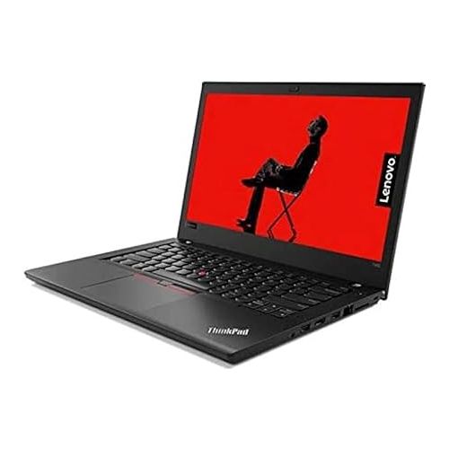 레노버 LENOVO ThinkPad T480s Laptop, 14 IPS FHD (1920x1080) Matte Display, Intel Core i7-8650U 4.20 GHz, 24GB RAM, 512GB SSD, Fingerprint Reader, Supported Windows 10 Pro, Black Color, Renewed