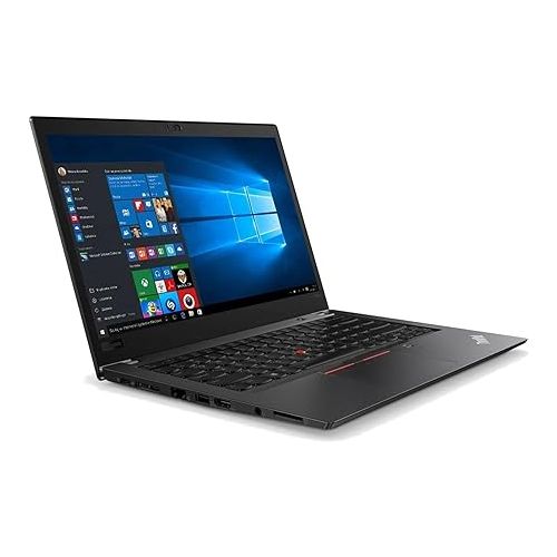 레노버 LENOVO ThinkPad T480s Laptop, 14 IPS FHD (1920x1080) Matte Display, Intel Core i7-8650U 4.20 GHz, 24GB RAM, 512GB SSD, Fingerprint Reader, Supported Windows 10 Pro, Black Color, Renewed