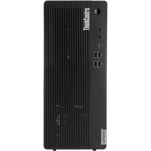 레노버 Lenovo ThinkCentre M70T Gen 3 Tower Computer, Intel i9-12900K, 64GB RAM, 2TB NVMe SSD, 3-Monitor Support, HDMI, DisplayPort, USB C, DVDRW, USB Wi-Fi- Bluetooth, Windows 11 Pro, Black