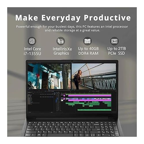 레노버 Lenovo V15 G4 Business Laptop, 15.6