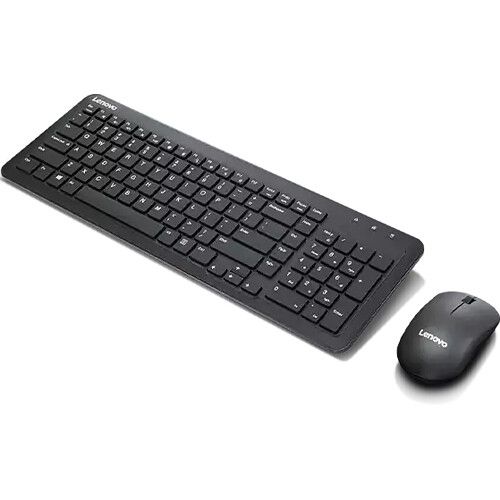 레노버 Lenovo 300 Wireless Keyboard and Mouse Combo (Black)