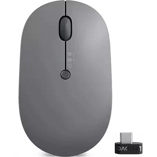 레노버 Lenovo Go Wireless Multi-Device Mouse (Storm Gray)