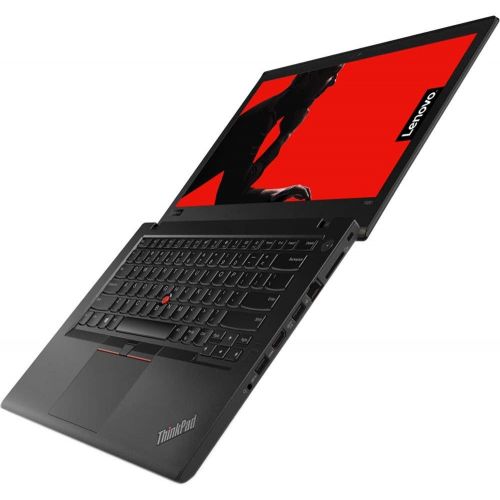 레노버 Lenovo ThinkPad T480 14 HD Business Laptop (Intel 8th Gen Quad-Core i5-8250U, 16GB DDR4 RAM, Toshiba 256GB PCIe NVMe 2242 M.2 SSD) Fingerprint, Thunderbolt 3 Type-C, WiFi, Windows