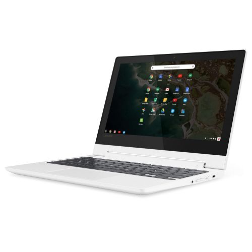 레노버 Lenovo Chromebook C330 2-in-1 Convertible Laptop, 11.6-Inch HD (1366 x 768) IPS Display, MediaTek MT8173C Processor, 4GB LPDDR3, 64 GB eMMC, Chrome OS, 81HY0000US, Blizzard White