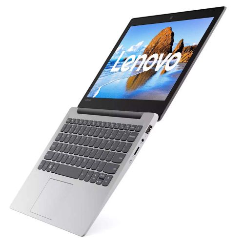 레노버 Lenovo 130S-11IGM 11.6 HD Laptop, Intel Celeron N4000, 4GB RAM, 64GB eMMC, 1-Year Office 365, Windows 10 in S Model - Gray