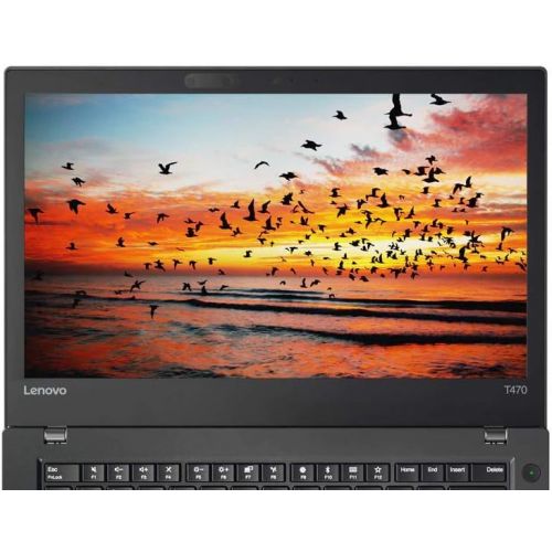레노버 Lenovo ThinkPad T470 14 IPS Full HD FHD (1920x1080) Business Laptop (Intel Core i5-6300U, 16GB DDR4 RAM, 512GB M.2 SSD) Thunderbolt, Type-C, HDMI RJ-45, Windows 10 Pro